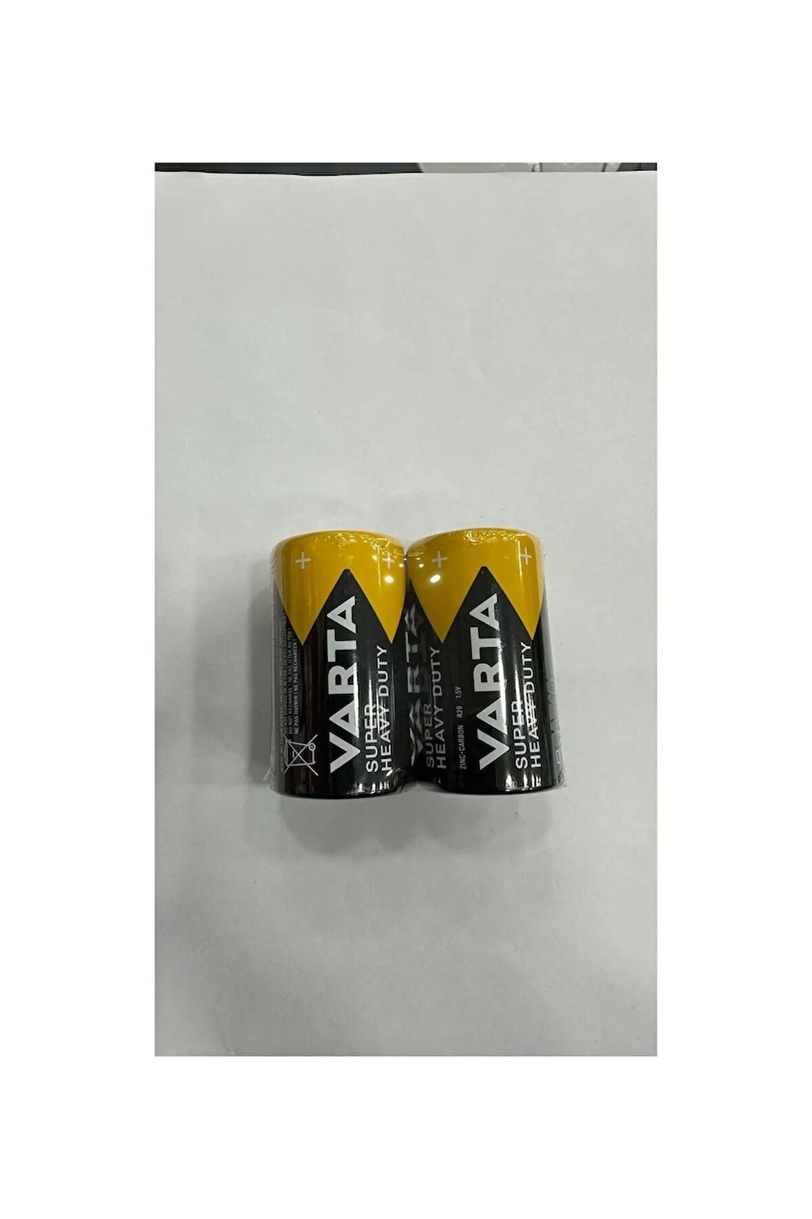 Super Heavy Duty Büyük Pil 2'li pil -varta