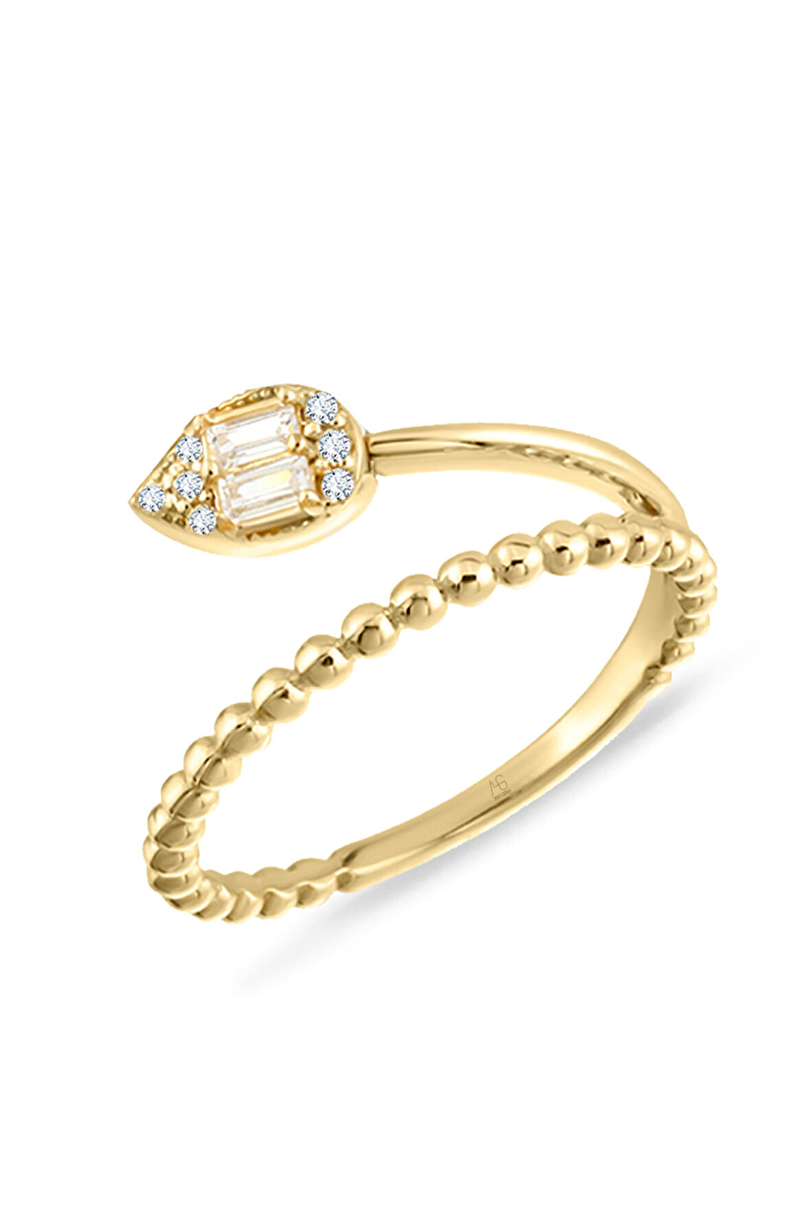 Altın 14 Ayar Yılan Yüzük