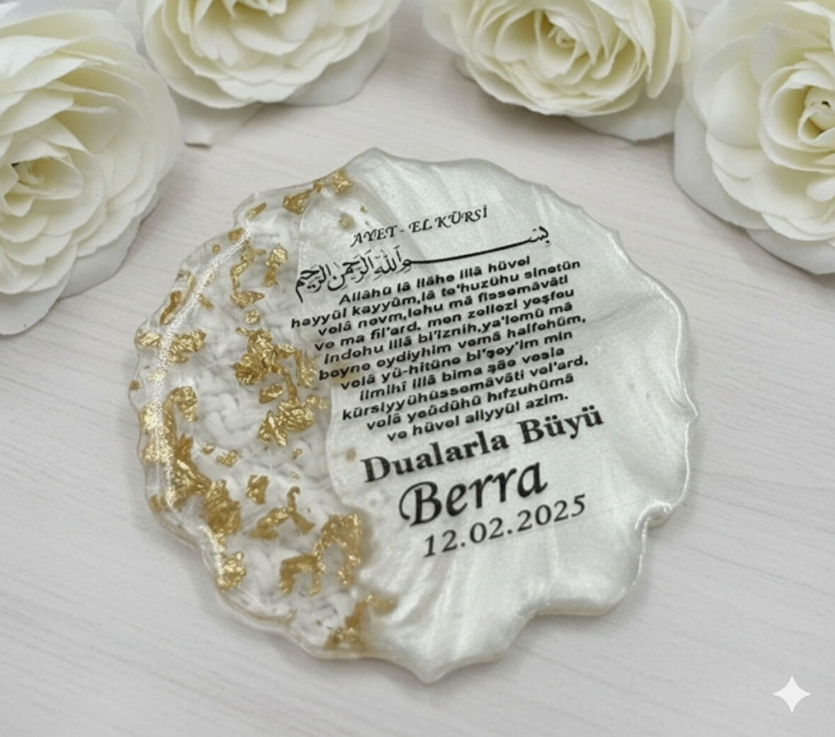 25’li Ayetel Kürsi Magnet – Sünnet, Doğum Günü, Mevlüt Hediyelikleri, Kişiye Özel Hatıra Magnet