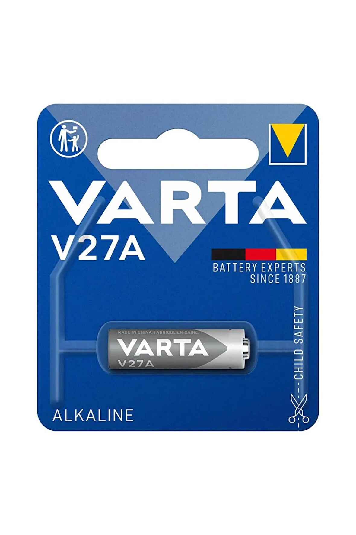 V27a / Lr27 Alkalin 12 Volt Para Pil Tekli
