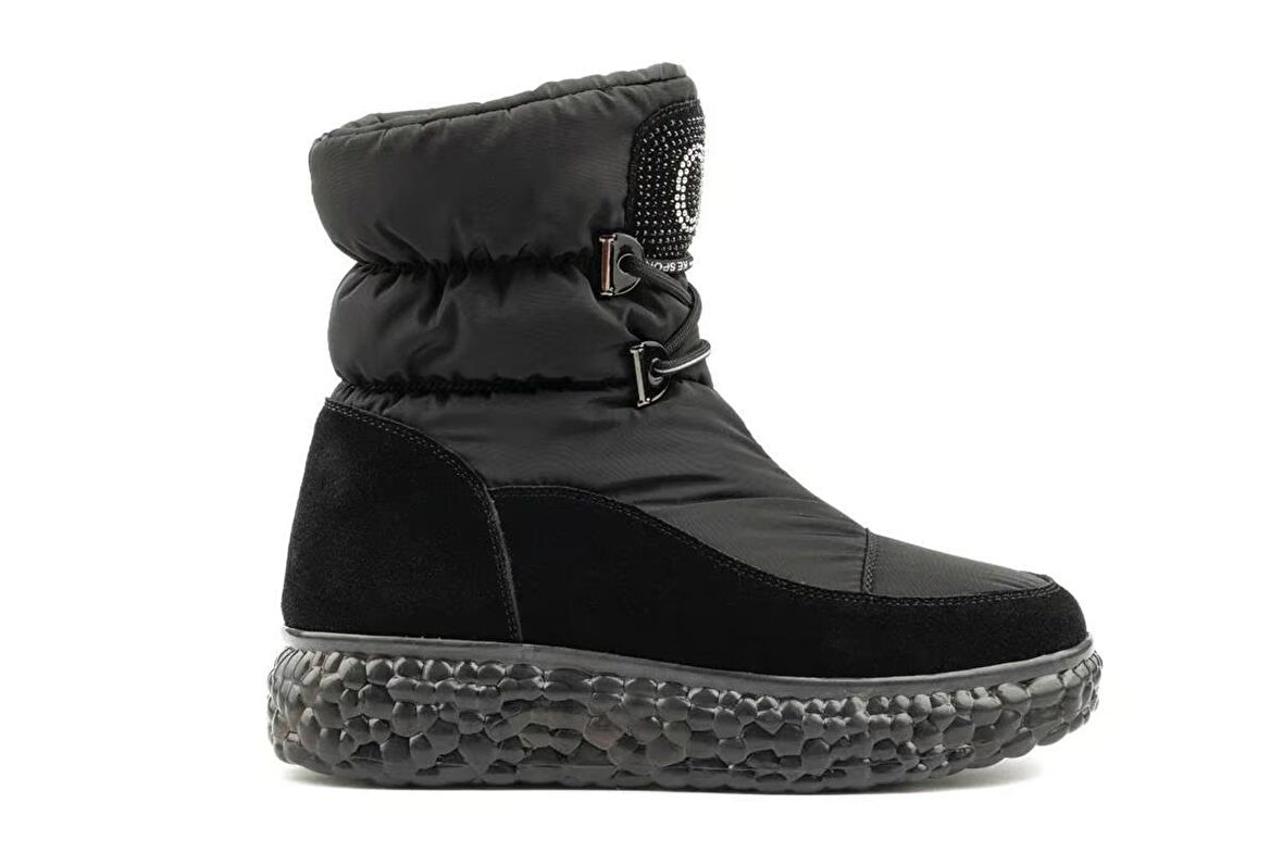 GUJA 22K347-3 KADIN KISA KAR BOT/SİYAH/39