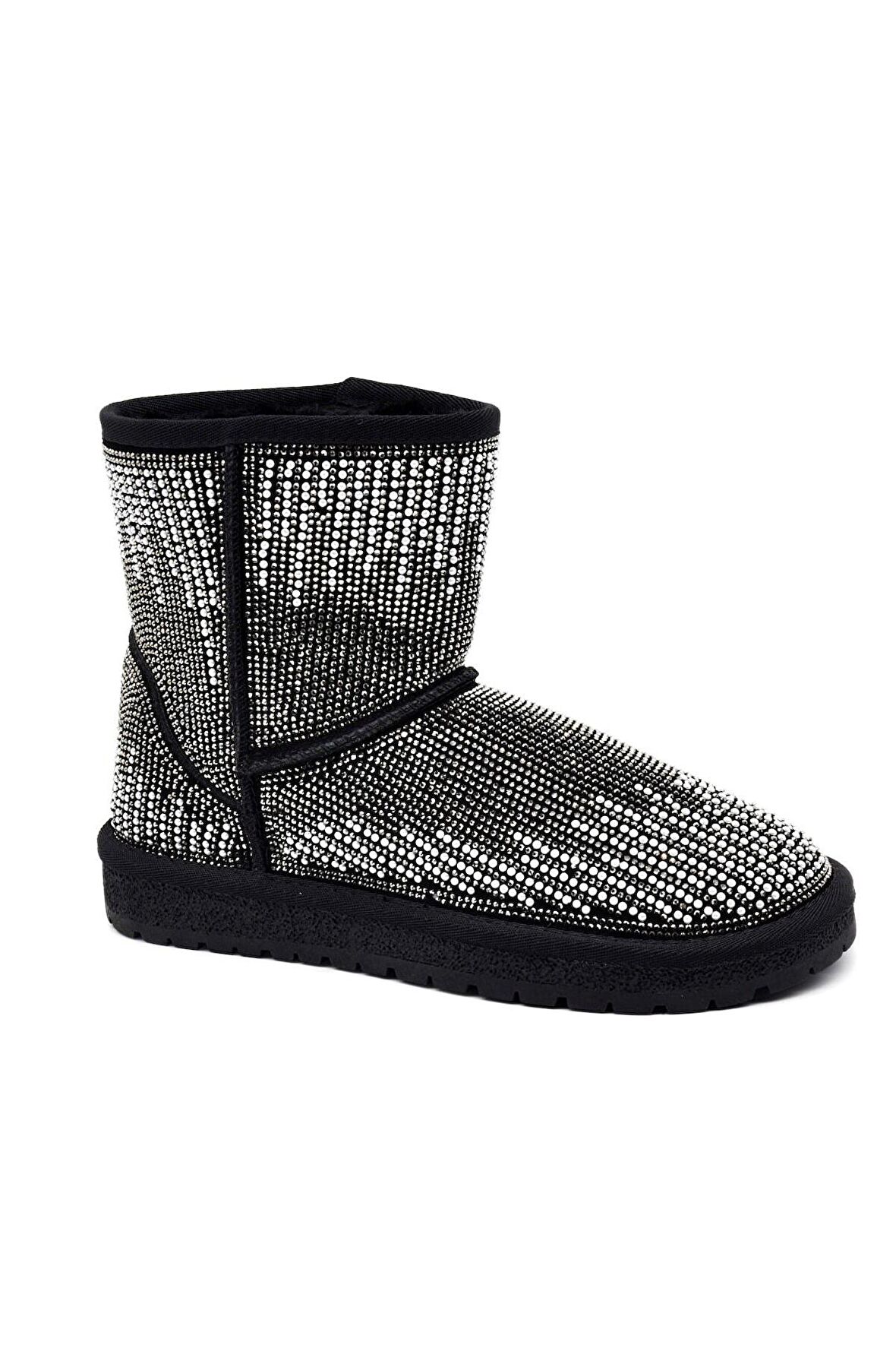 GUJA 22K323-4 KADIN TAŞLI BOT/SİYAH/36