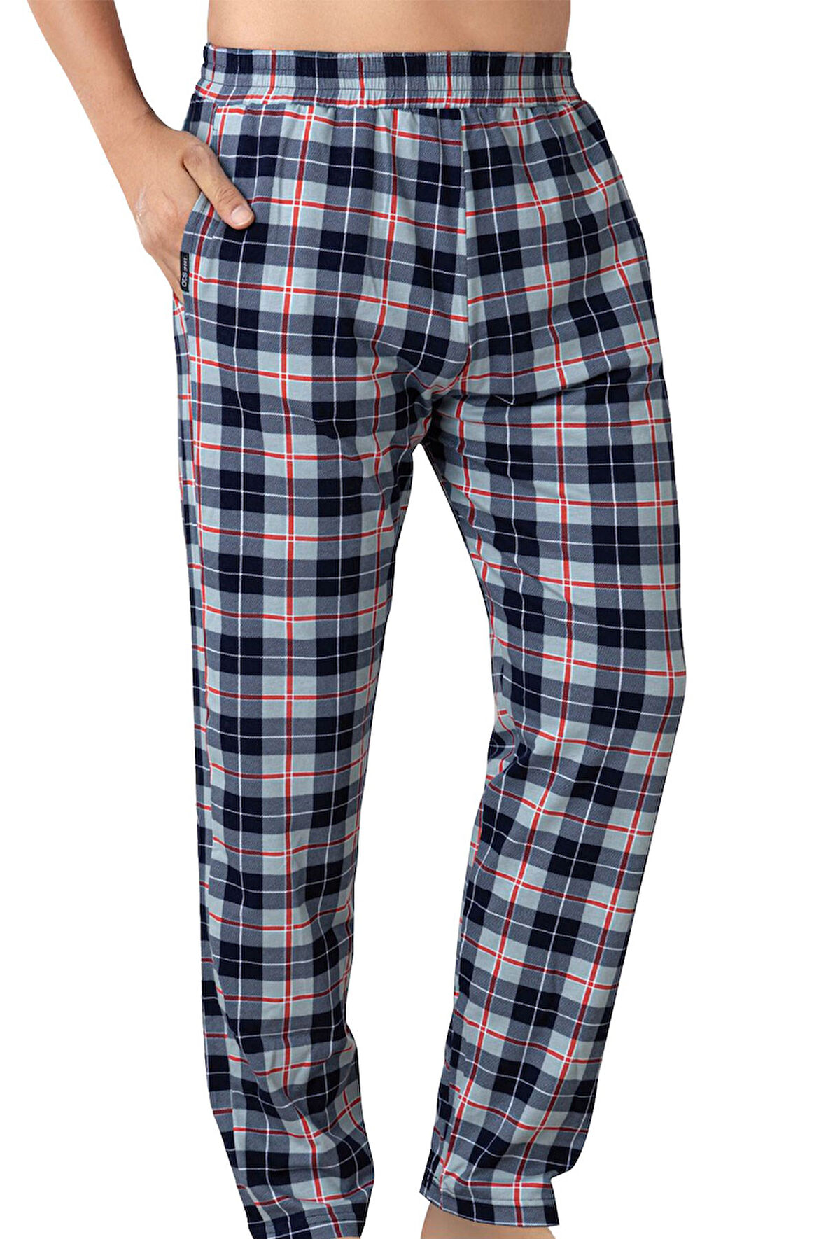 Öts Erkek Pijama Tek Alt (%96 Pamuk - %4 Elastan)