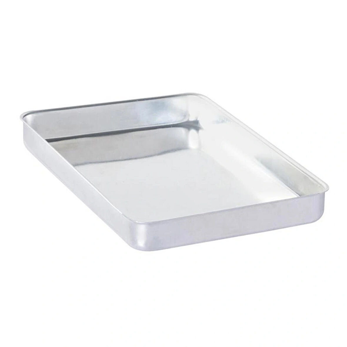 Almetal AL-KB.TK.20.30.3 Alüminyum Köşeli Tek Kullanımlık Baklava Tepsi 20x30x3 cm