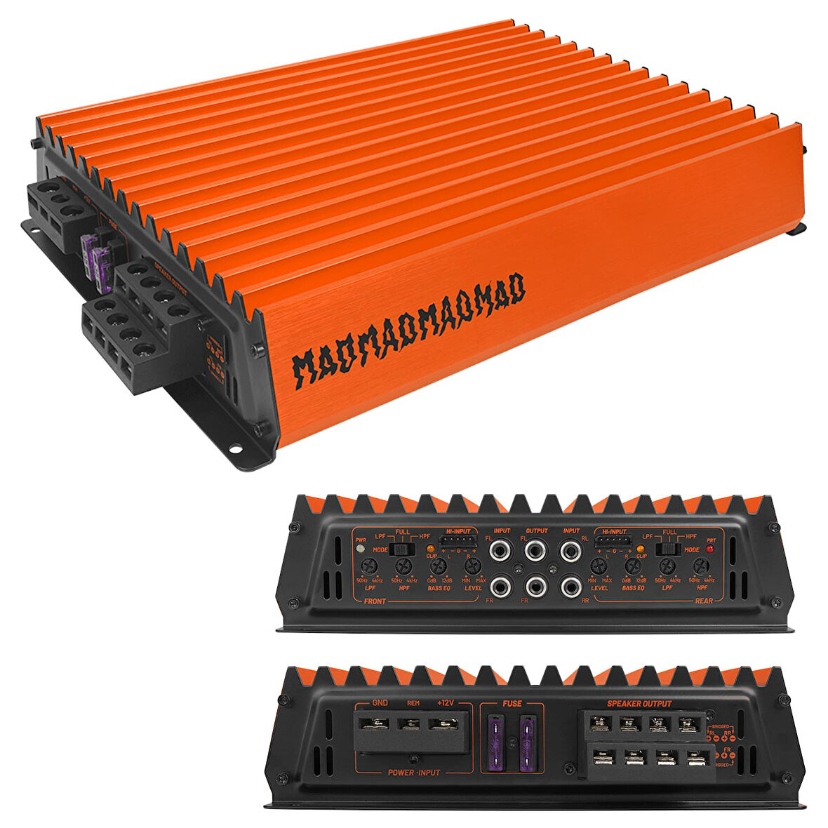 GAS MAD A1-70.4 Oto Anfi Stereo 4X70W 4 Kanal