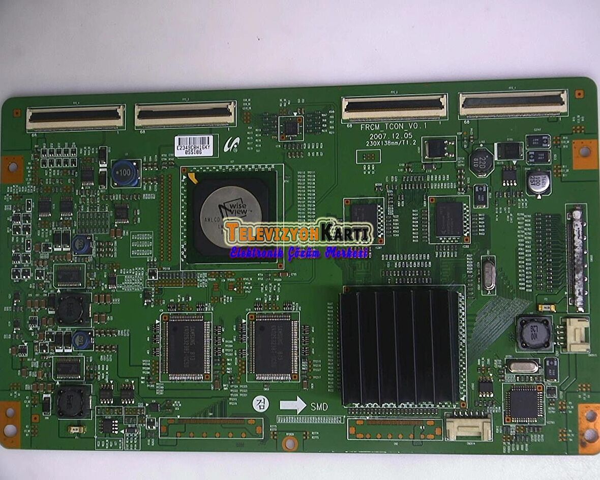 FRCM_TCON_V0.1, LJ94-02349C, 02349C, Samsung 40A756R, T-Con Board, LTF400HC01-A01