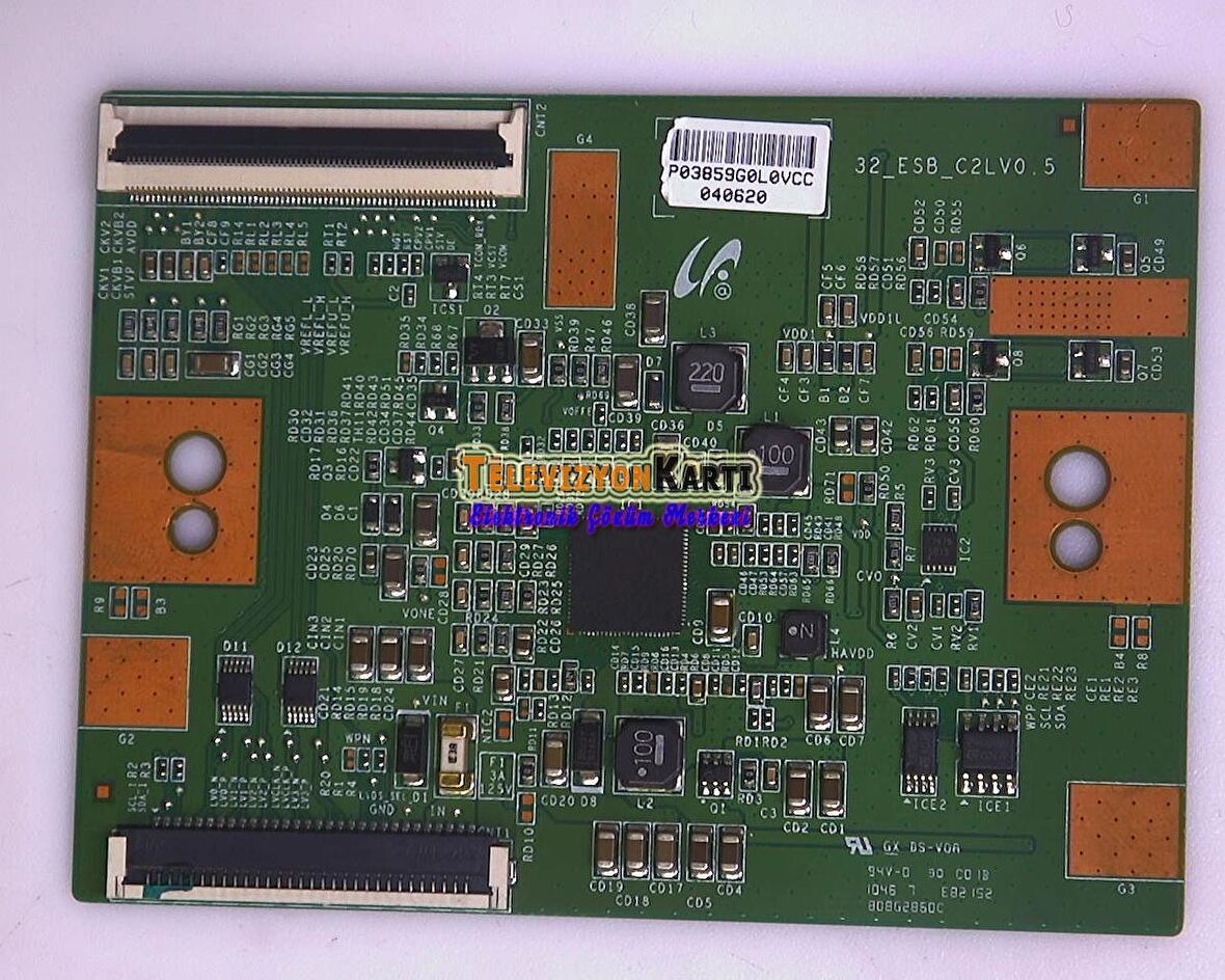 32_ESB_C2LV0.5 Tcon kurulu TV ekran ekipmanları T Con 