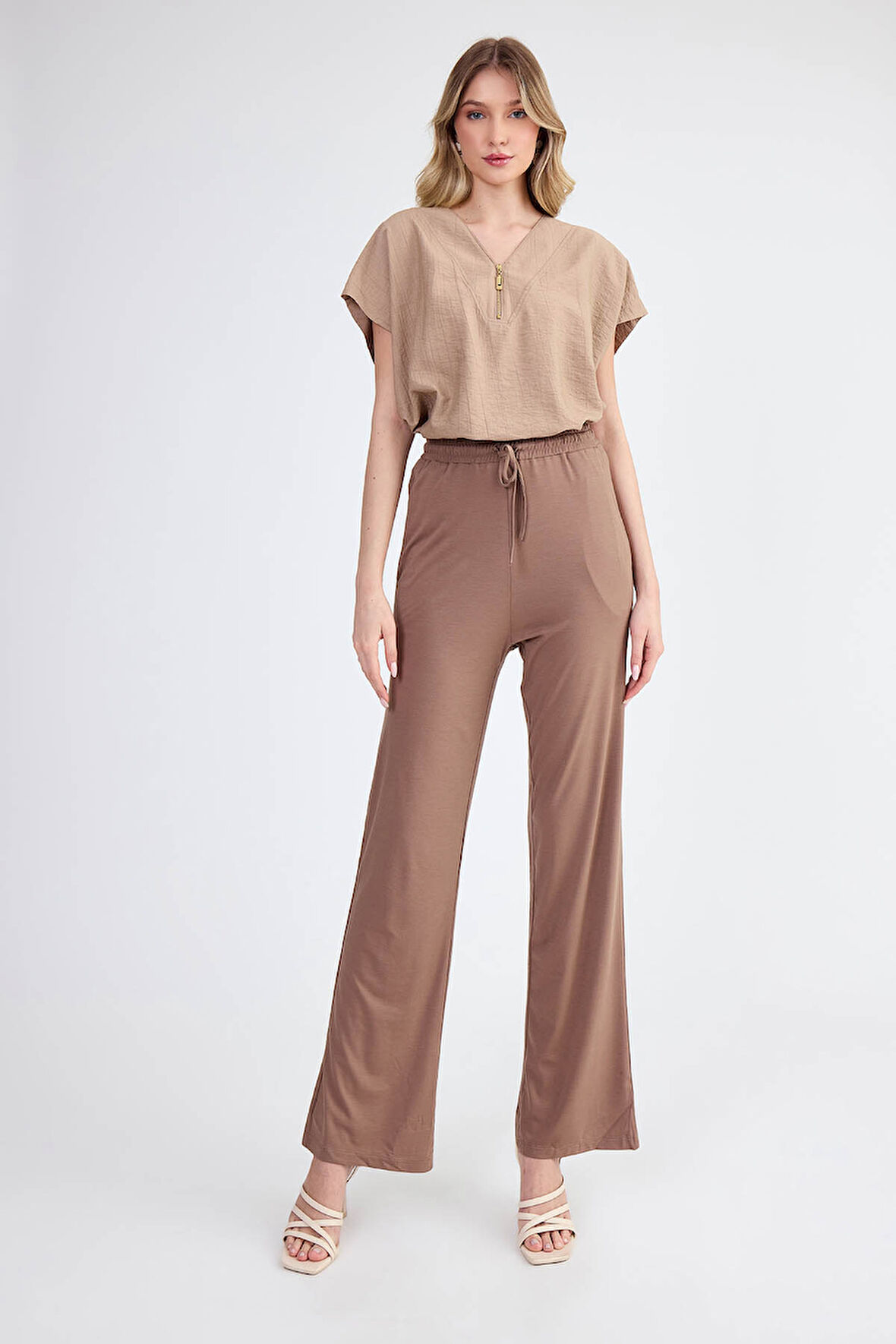 Beli Lastikli Modal Eşofman Pantolon