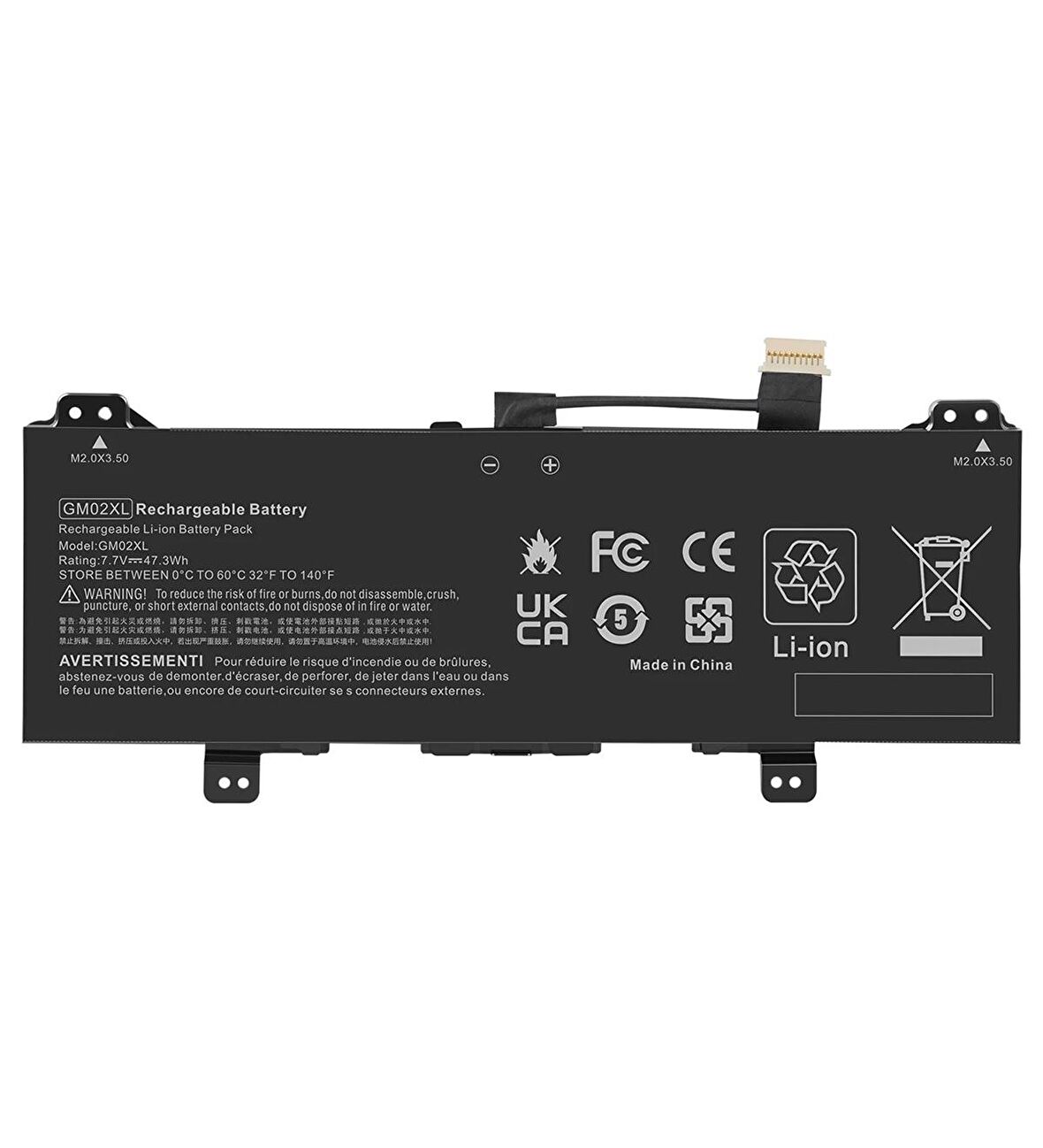 Hp Chromebook 14-DB0098NR Notebook Batarya Laptop Pil