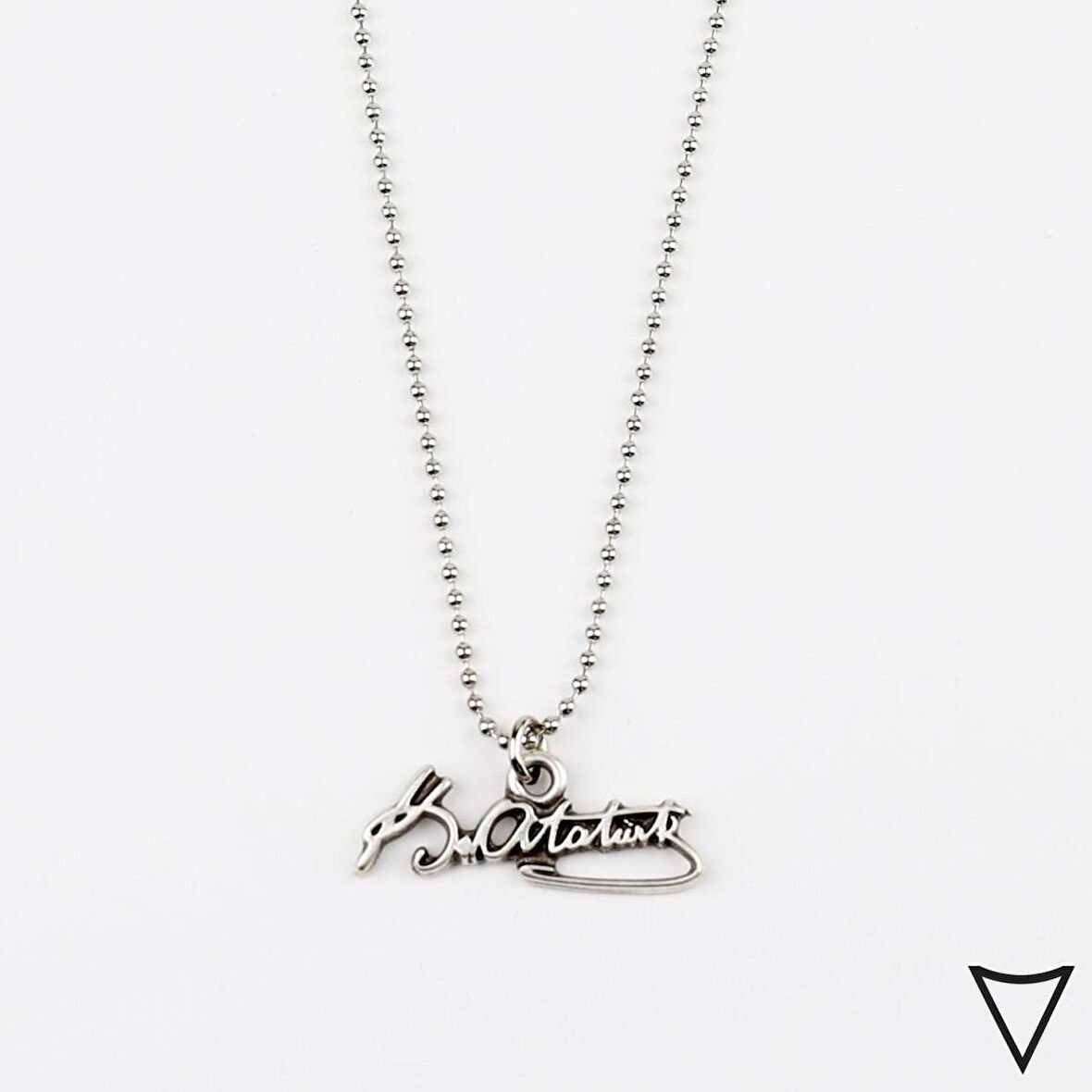 Atatürk İmza Unisex Kolye