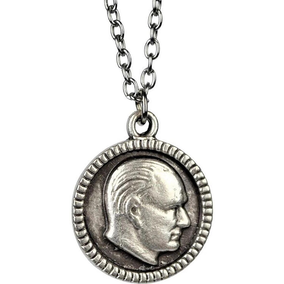 Atatürk Madalyon Unisex Kolye