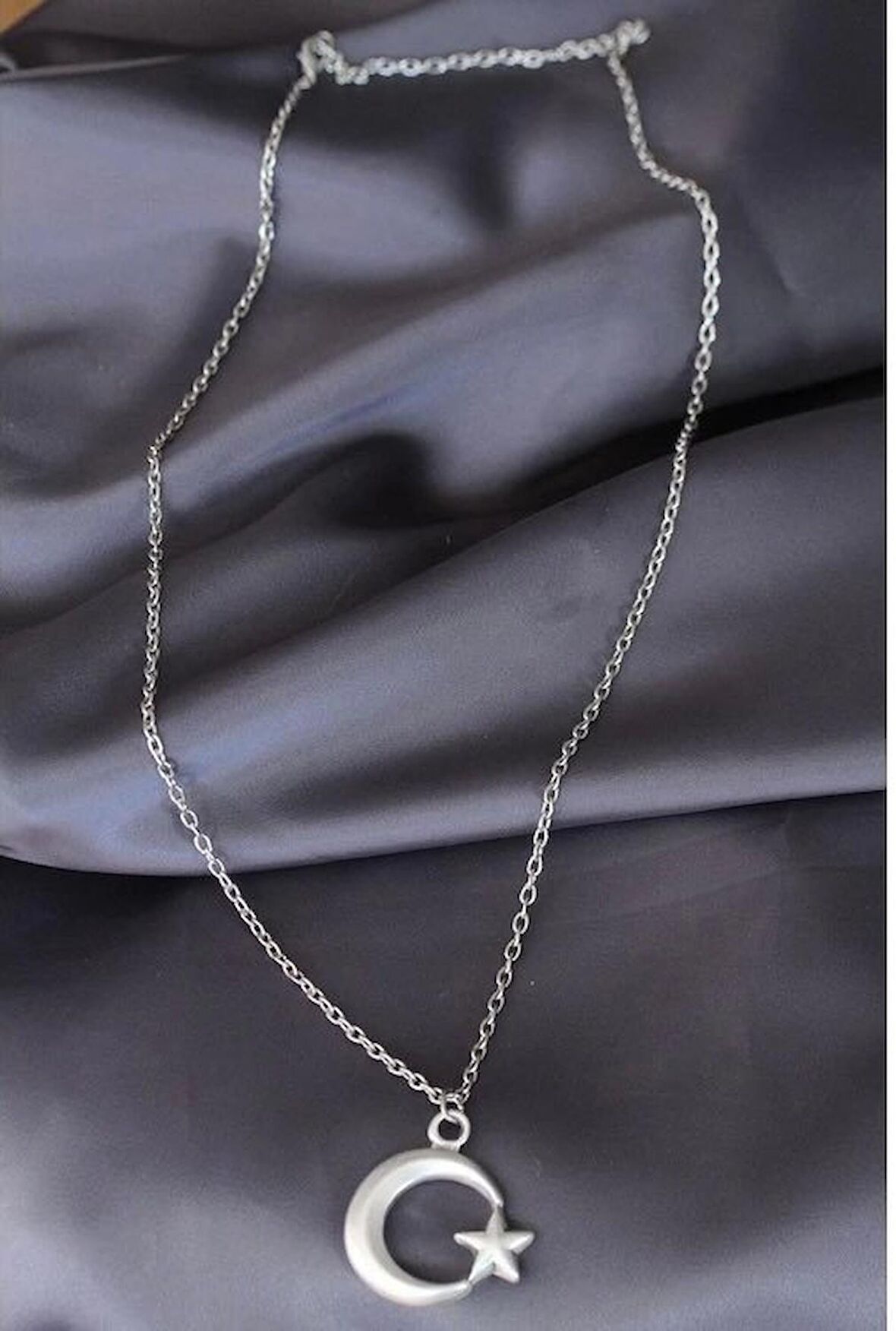 Ay Yıldız Unisex Kolye