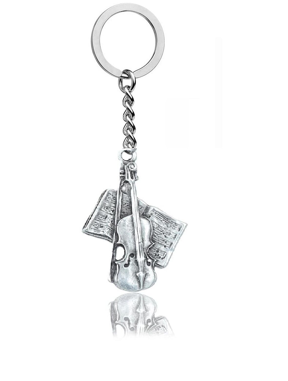 Herşey Nota Keman Anahtarlık