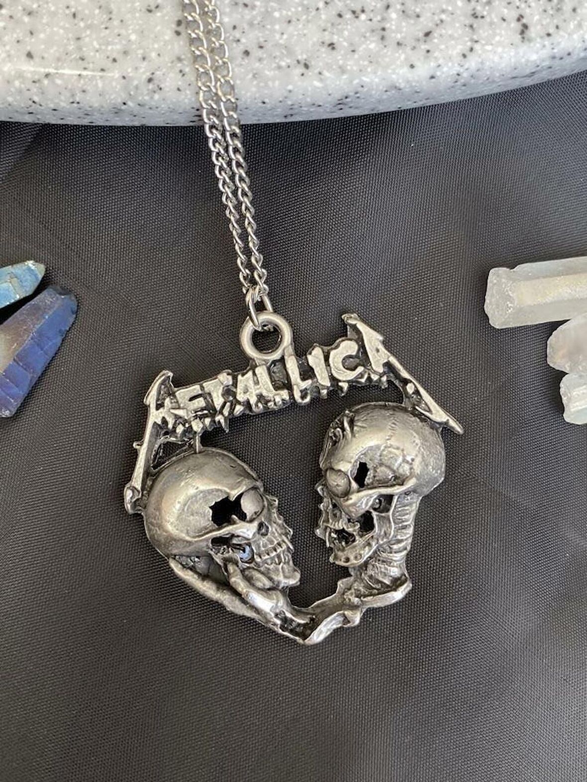 Herşey Nota Metallica Kolye