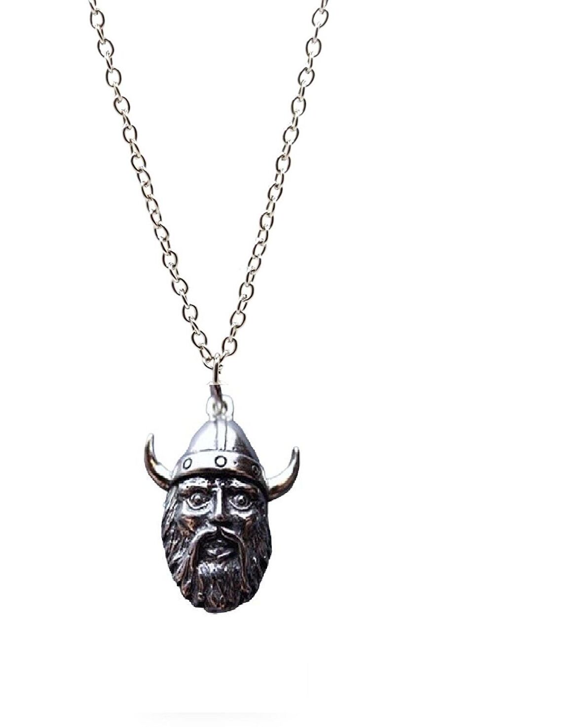 Viking Savaşçı sakallı adam kolye