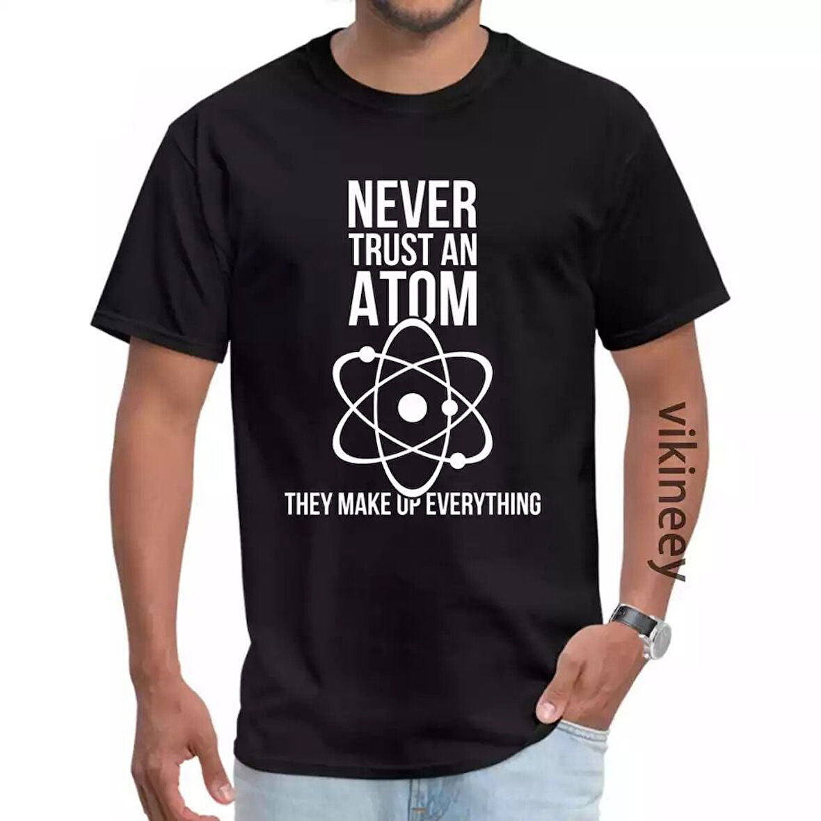 Herşey Nota Atom Fizik Unisex Tshirt