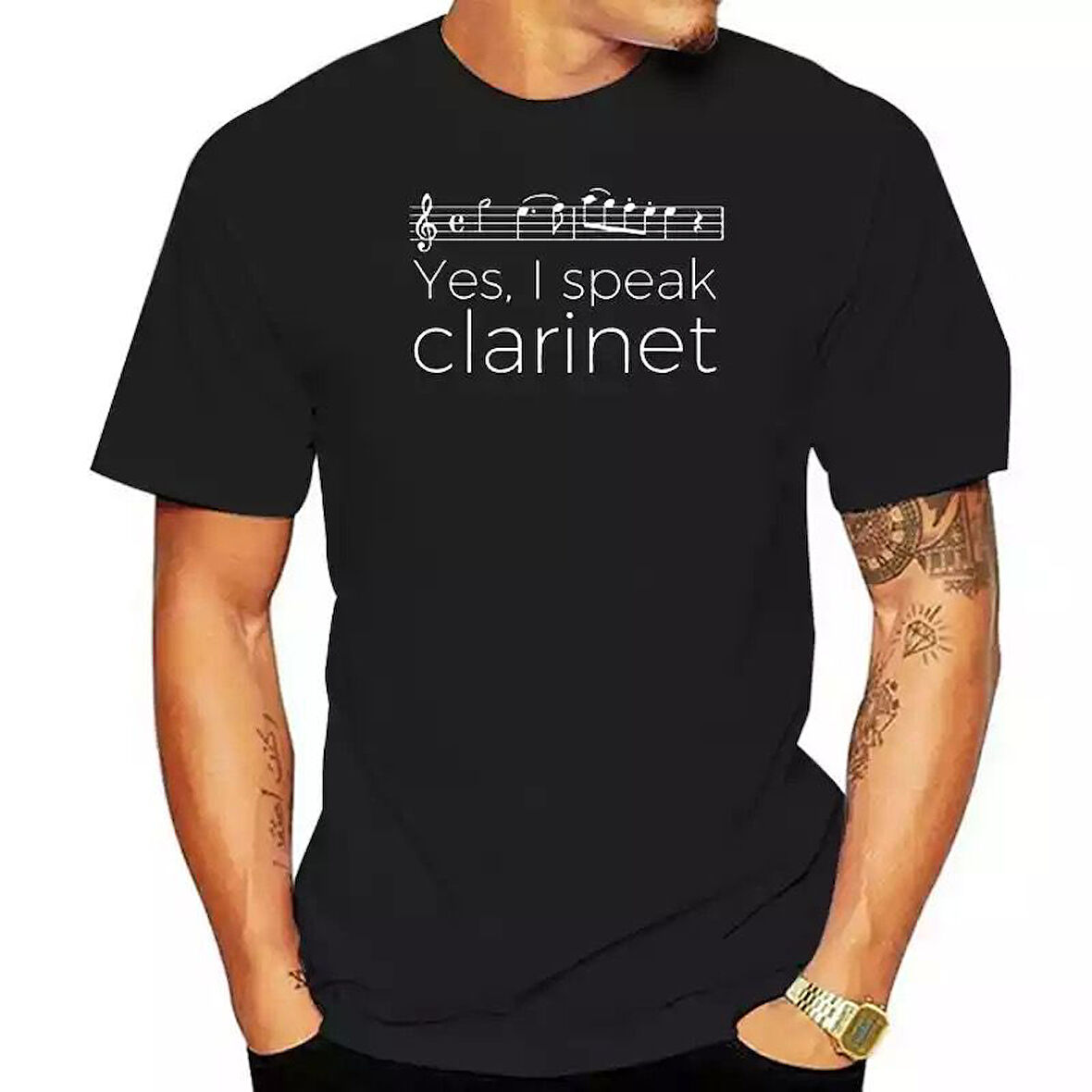 Herşey Nota Klarnet Unisex Tshirt