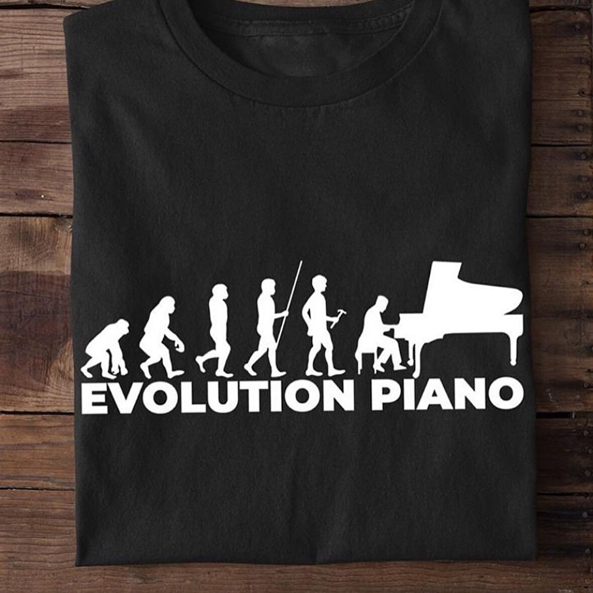 Herşey Nota Evolution Piano Unisex Tshirt