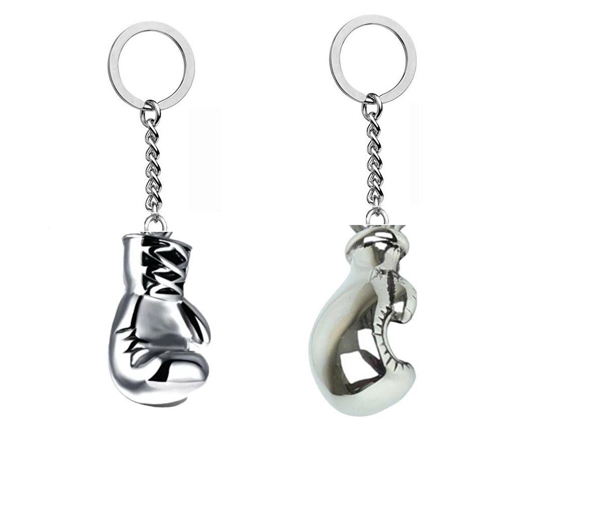 Herşey Nota Boks Eldiven Anahtarlık