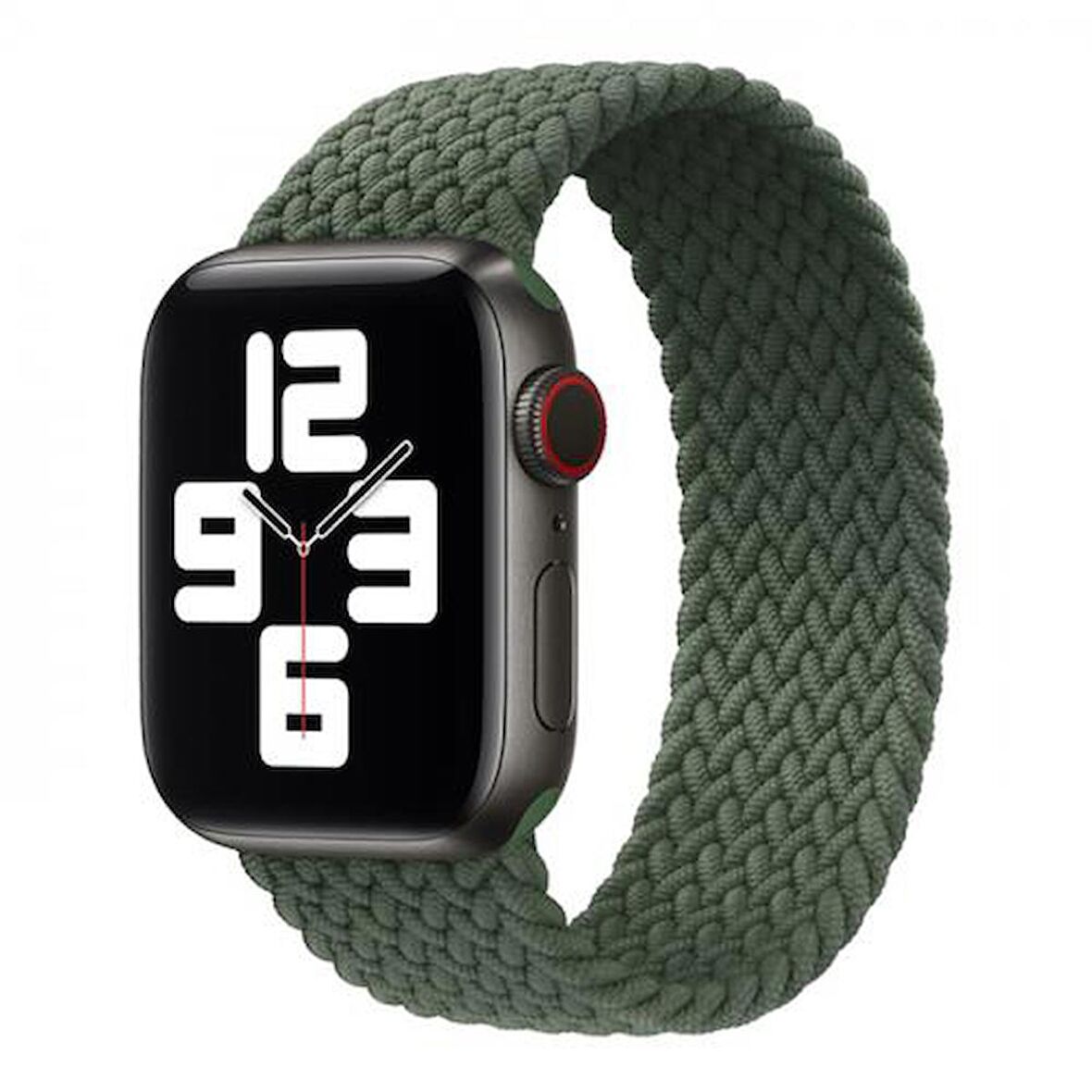 Polham Apple Watch 4-5-6 İle Uyumlu 40mm Ultra Hafif ve Rahat Kayış Kordon, Ultra Sağlam Kilitli Kayış