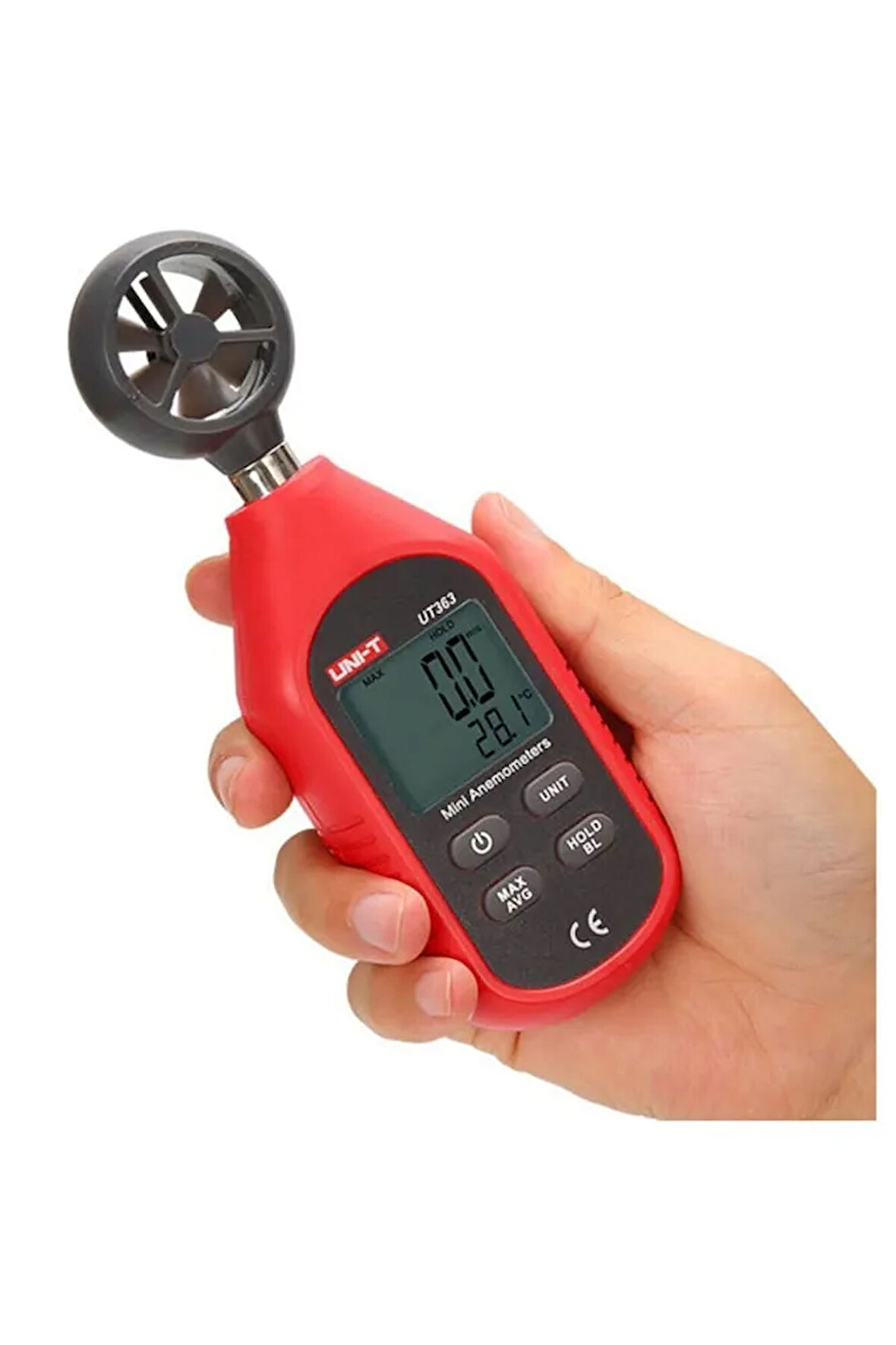Uni-t Ut 363 Mini Dijital Rüzgar Ölçer / Anemometre