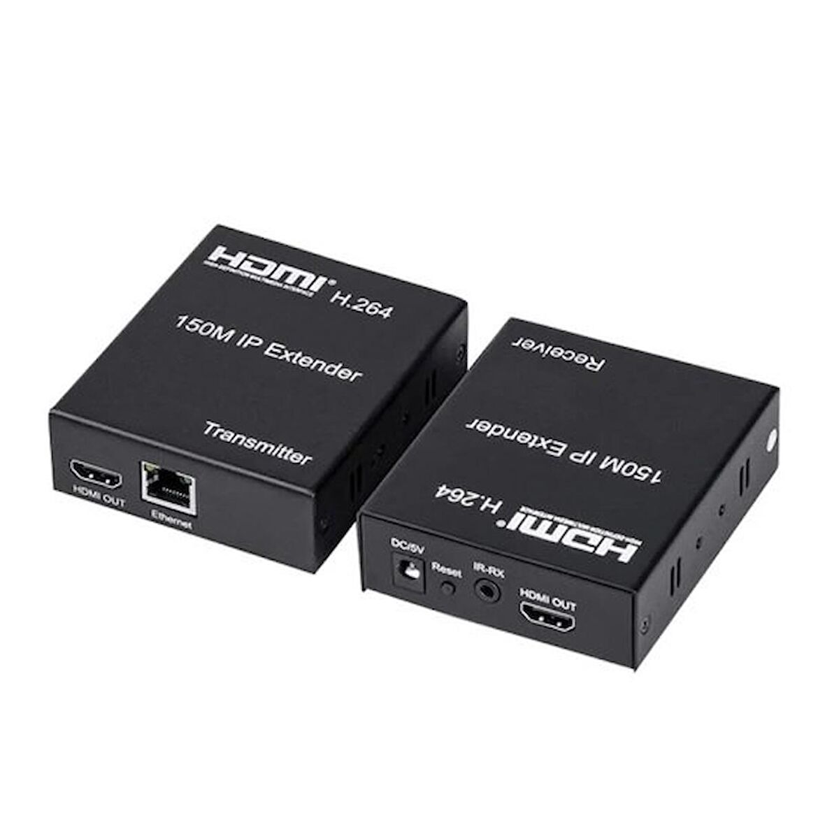 HDMI Uzatıcı 150 metre Cat5e/CAT6 desteğiyle IP Uzatıcı 150 m