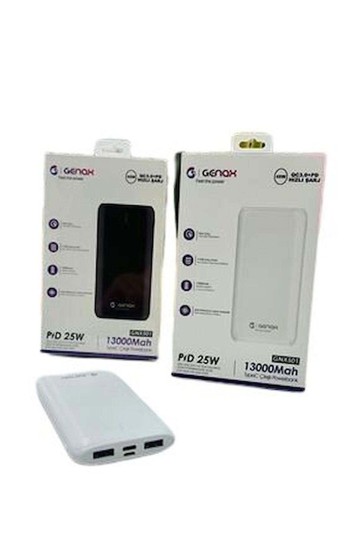 Genax Gnx501 Powerbank 13000mah Pd 25w Qc18w 