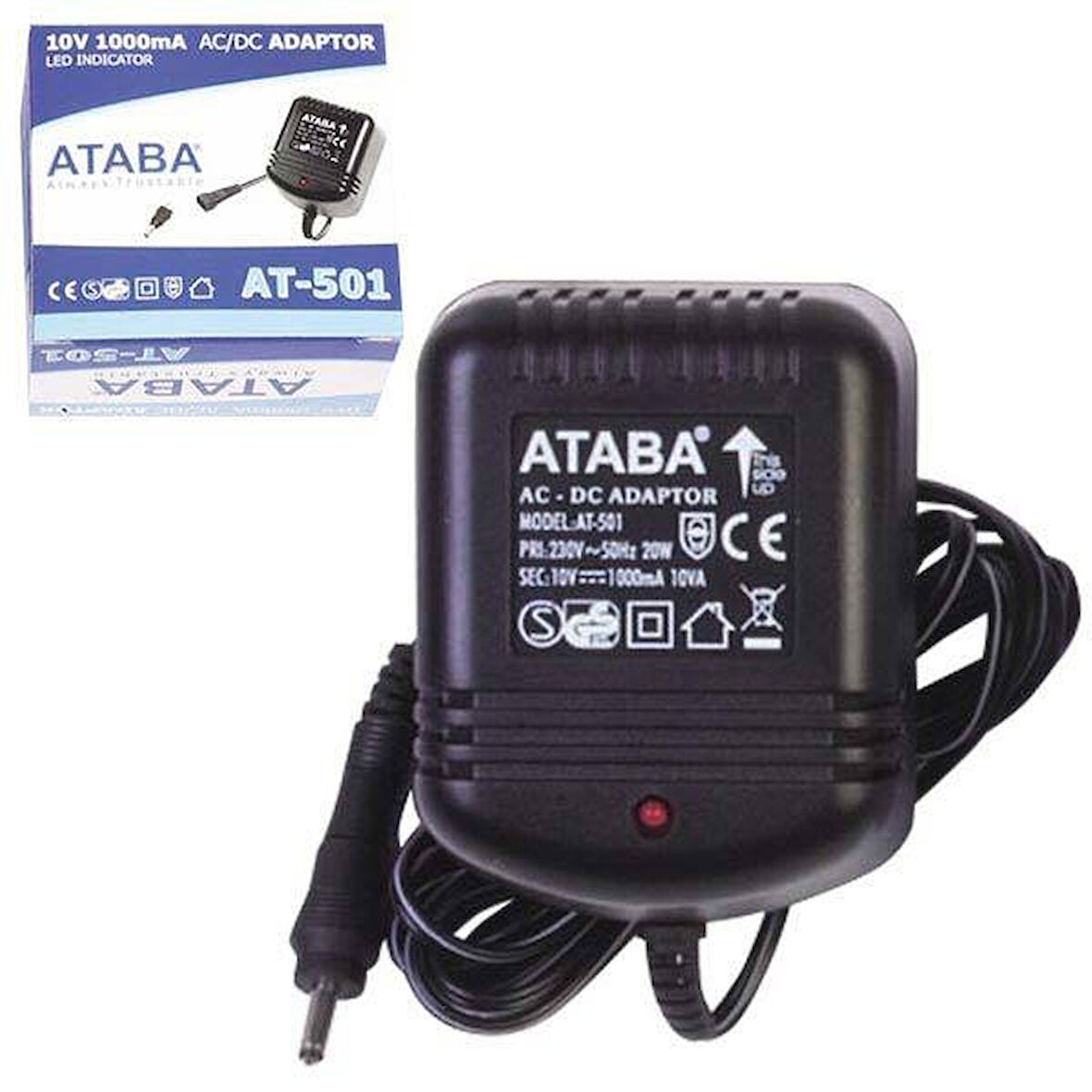 Ataba AT-501 10V-1000mA-20W AC-DC Adaptör