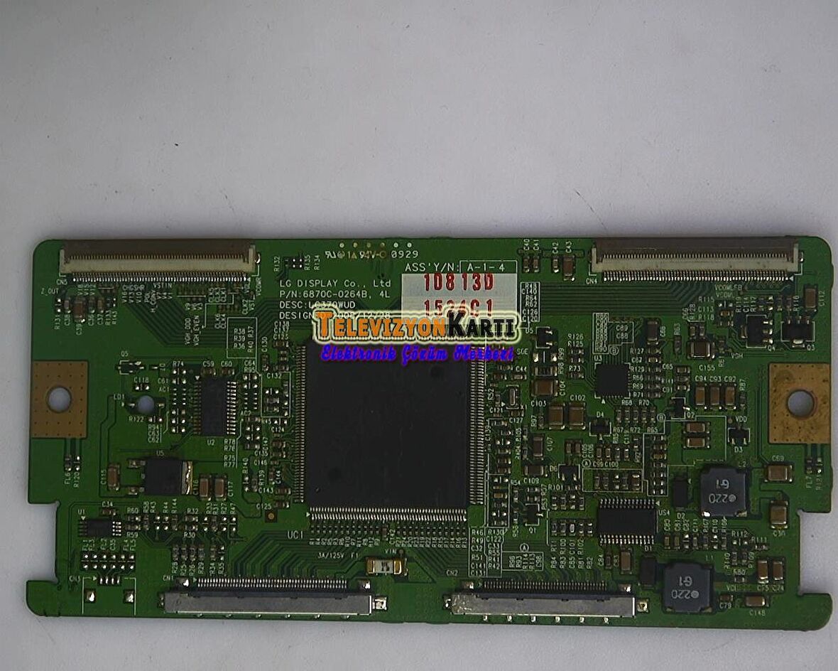 6870C-0264B , LC370WUD , LC370WUD SB A1 , 37LH7000 , Logic Board , T-con Board