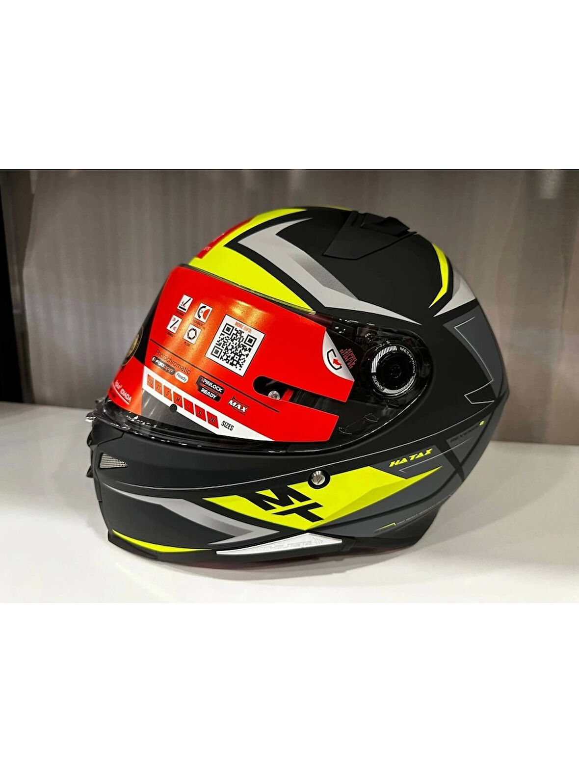 Mt Helmets Kask mt Revenge 2 S Hatax C3 Mat Yellow