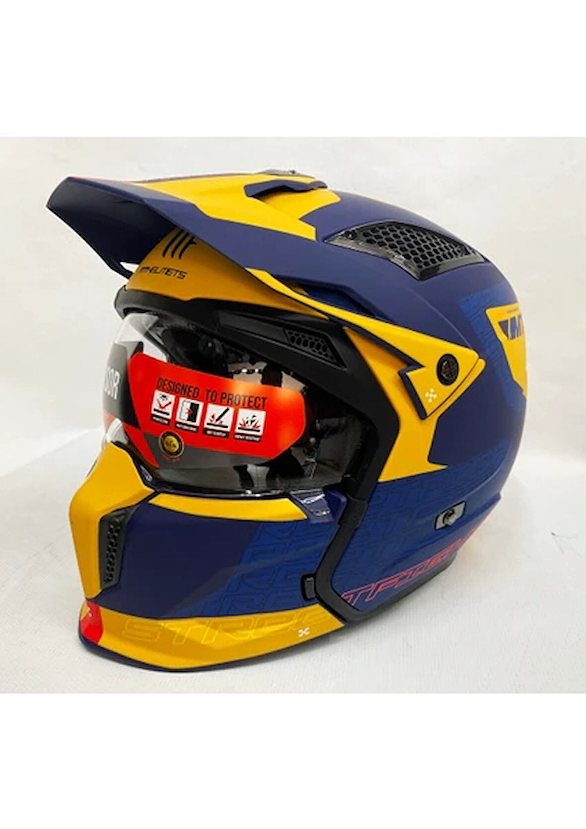 MT Streetfighter Sv Totem C3 Modüler Motosiklet Kask