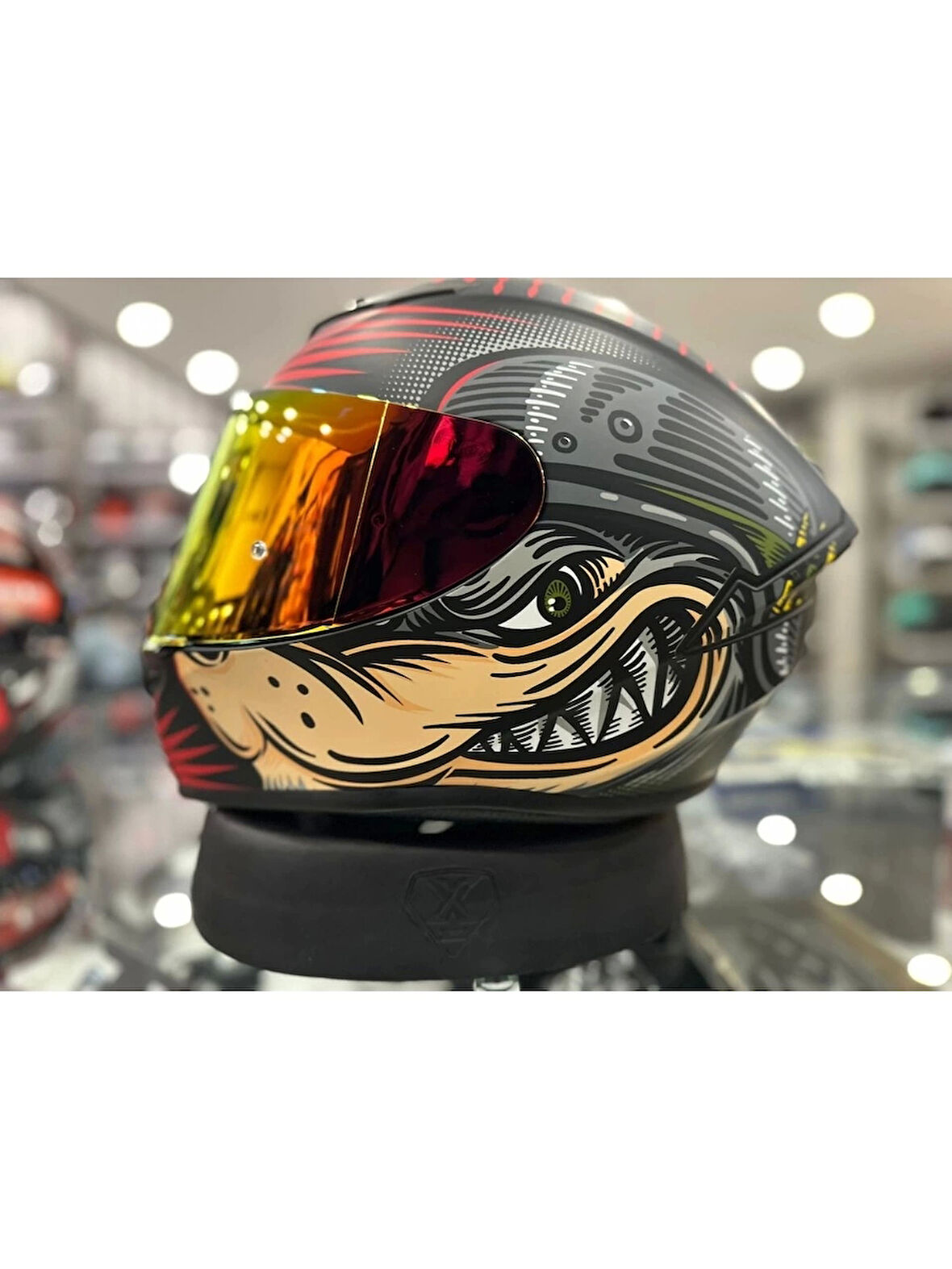 Shiro Kask Shiro SH-870 Fighter Wolf Race