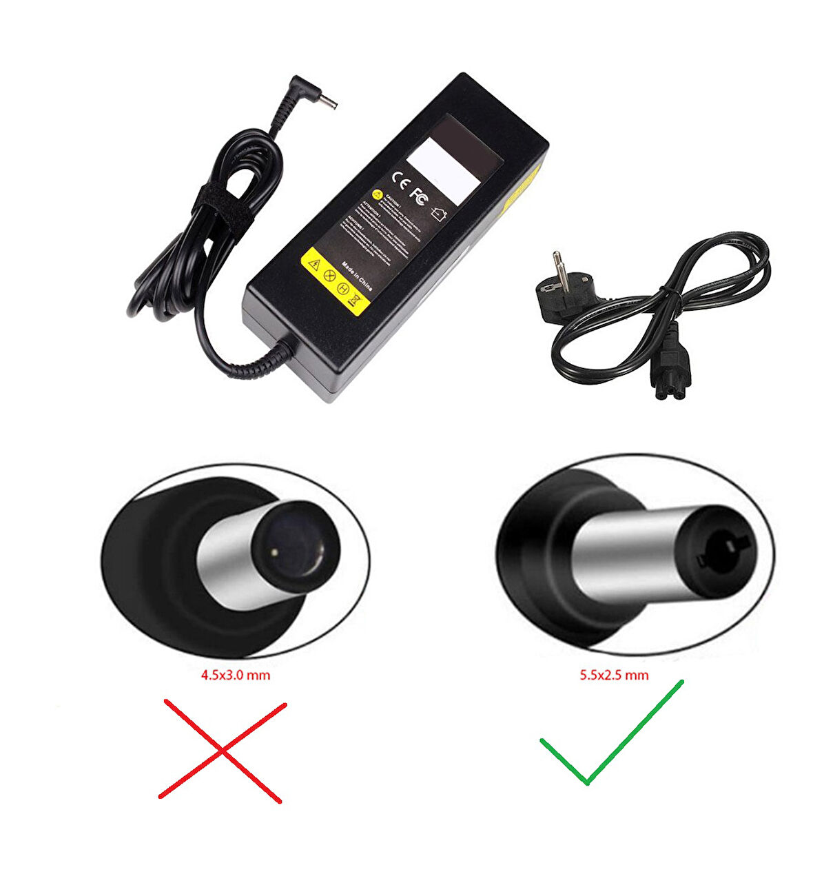 Casper Excalibur G500.6700-B565X Notebook Adaptör Laptop Şarj