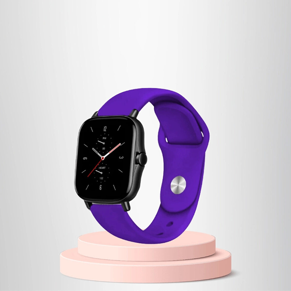 Apple Watch ultra Silikon Kordon 42-44-45-49 Mm/L Uyumlu MOR