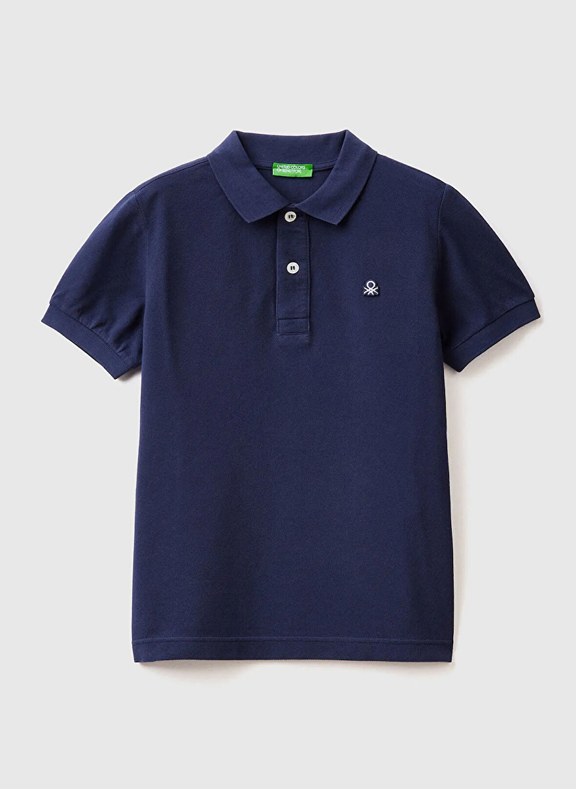 Benetton Lacivert Erkek Çocuk Polo T-Shirt