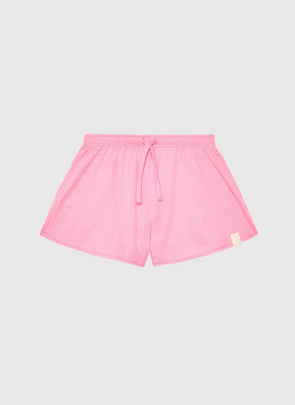 Benetton Pembe Kız Çocuk Diz Üstü Düz Şort 37YKC901O