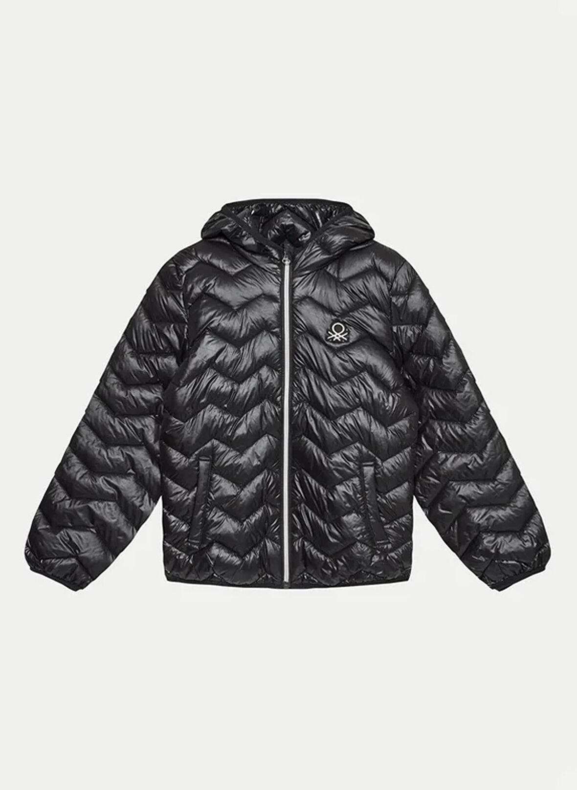 Benetton Siyah Kız Çocuk Mont 21INCN04U 100