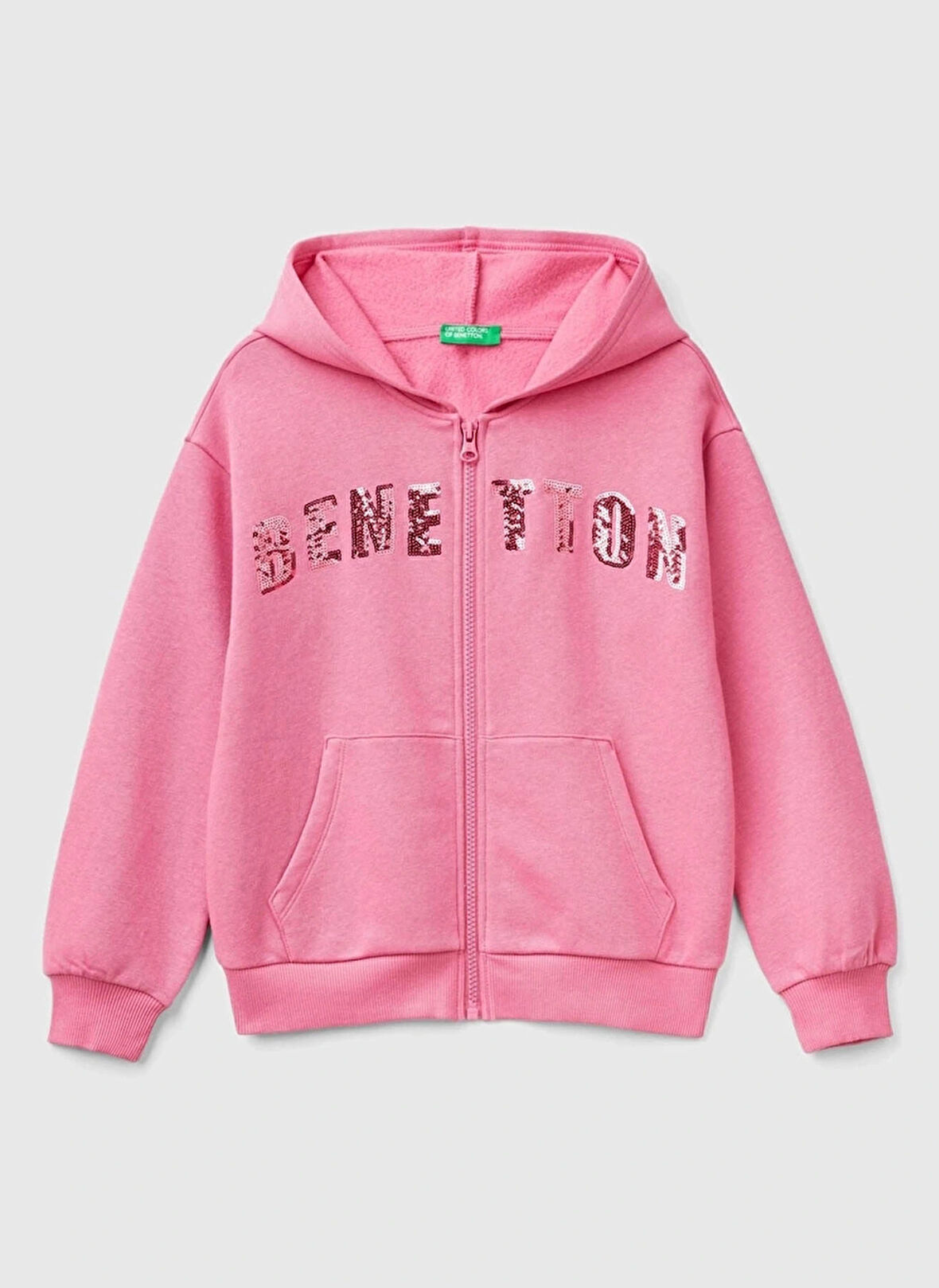 Benetton Pembe Kadın Hırka 39M2C504F 2L8