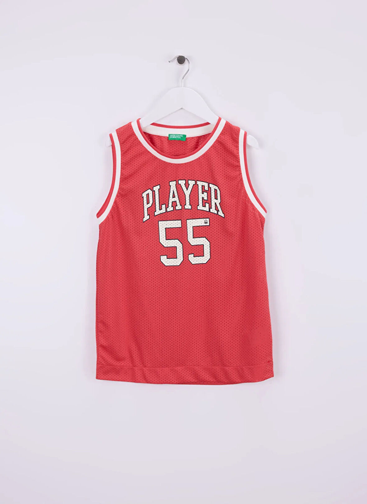 Benetton Baskılı Kırmızı Erkek Çocuk Atlet 3FJGCH01V