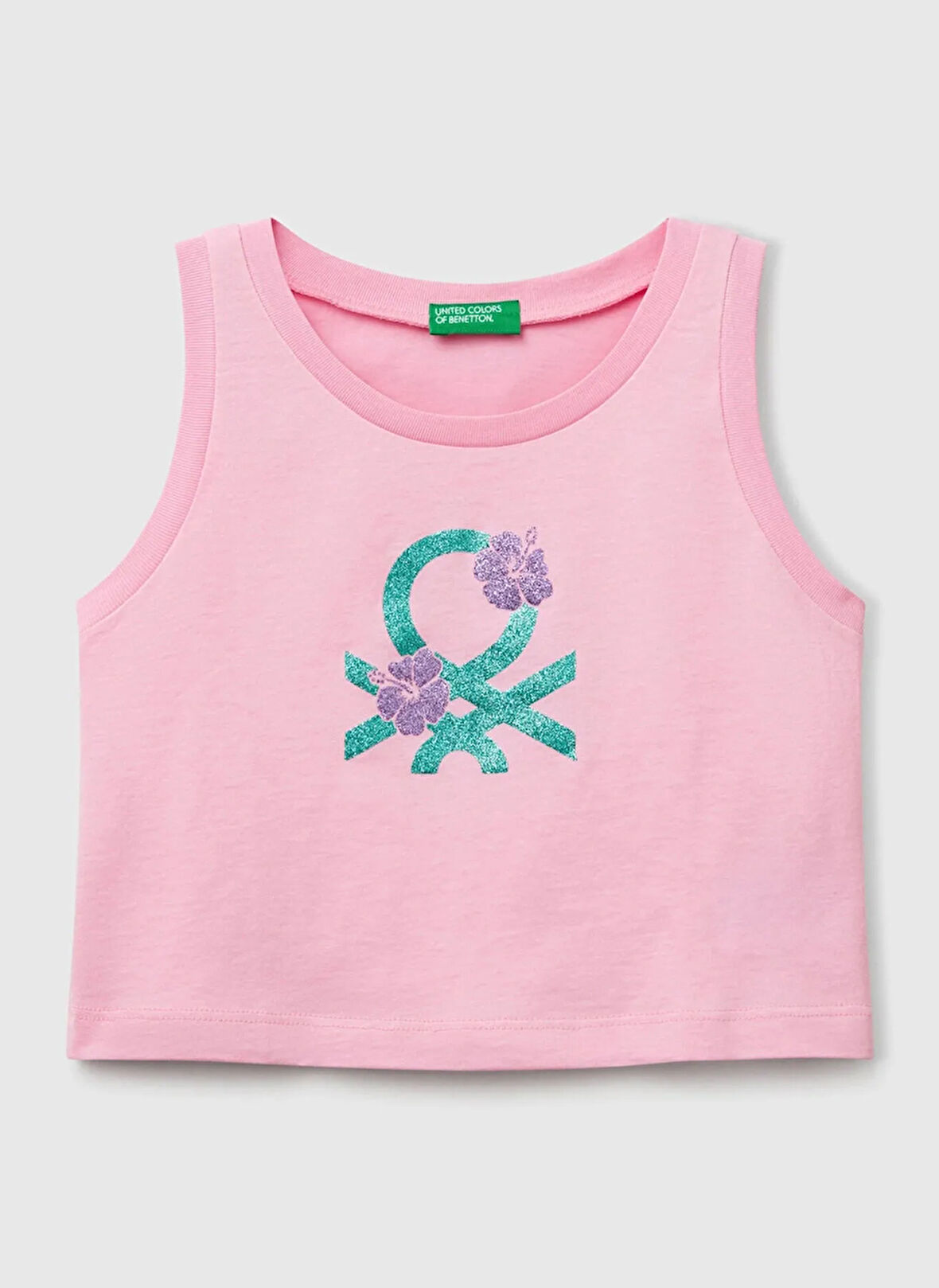Benetton Pembe Kız Çocuk Atlet