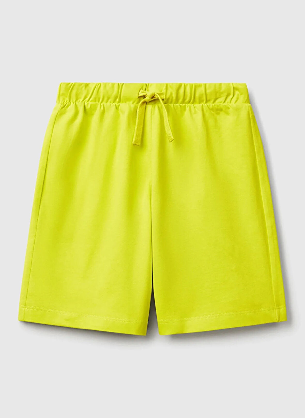 Benetton Normal Bel Regular Fit Sarı Erkek Çocuk Şort 3BL0C903L