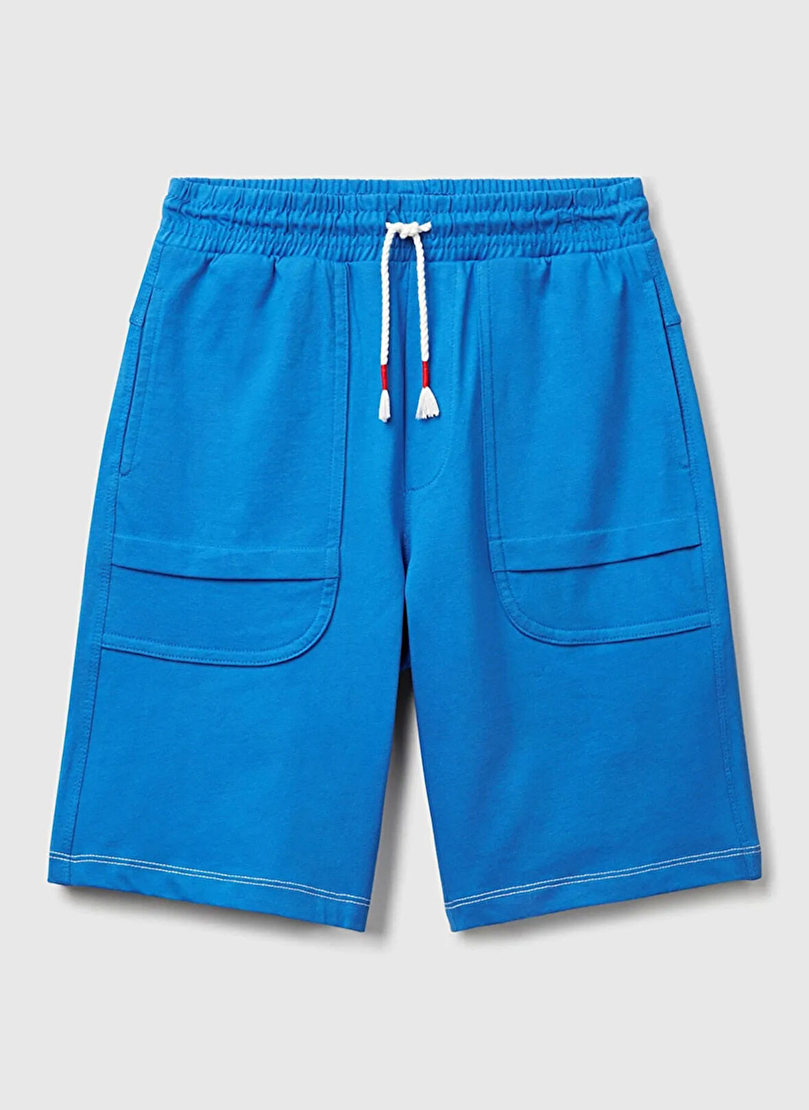 Benetton Normal Bel Regular Fit Saks Erkek Çocuk Şort 3BL0C903J