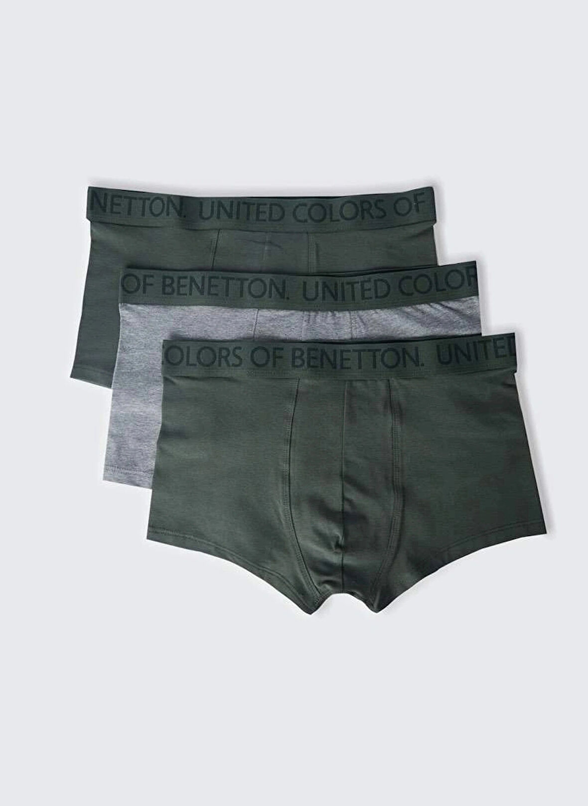 Benetton Antrasit Erkek Boxer 624A3OP82X00Y1D1S