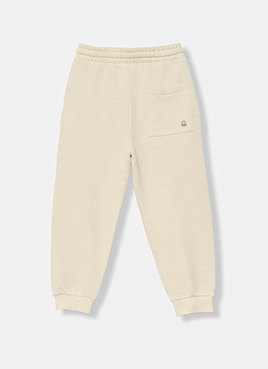 United Colors of Benetton Krem Erkek Çocuk Sweatpant 30DSCF06W