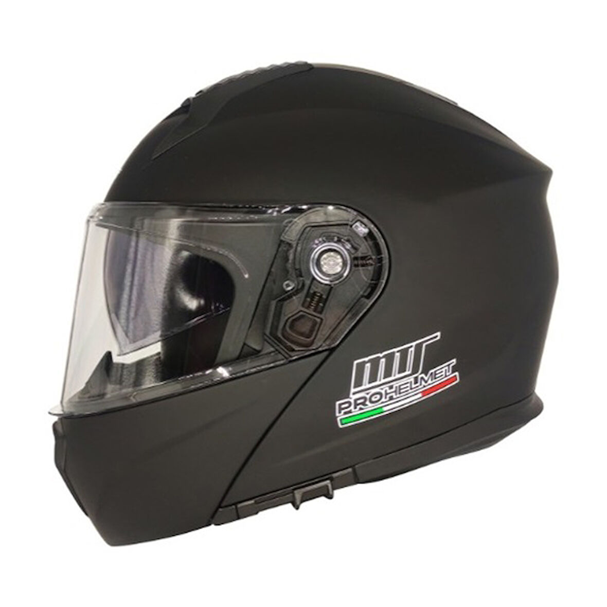 MTS M-966 Çene Açılır Vizörlü Kask Mat Siyah