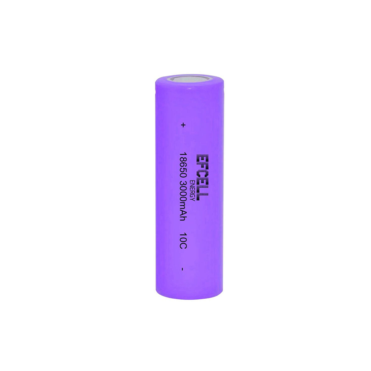 EFCELL Şarjlı Pil 18650 3.7 Volt 3000 Mah Başlıksız Li-İon