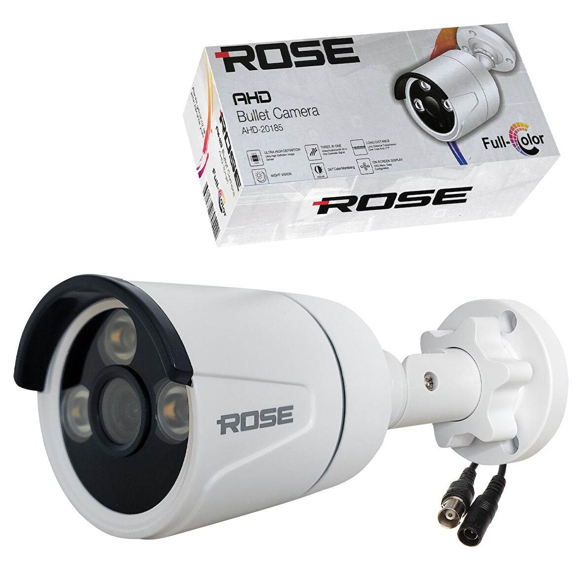 ROSE RS-AHD20185 Bullet Ahd Kamera 2mp Renkli Gece Görüş