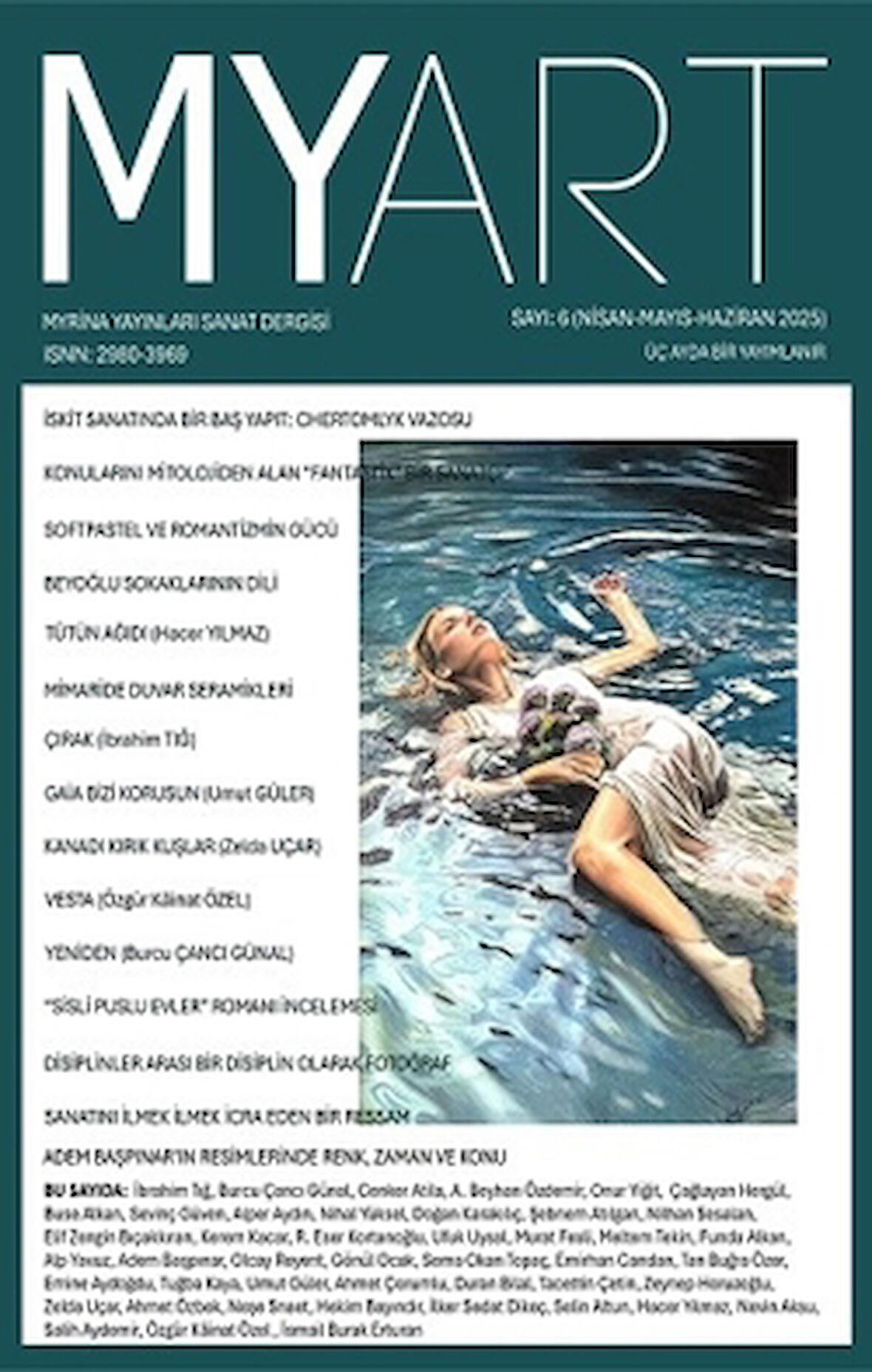 MYART: Myrina Yayınları Sanat Dergisi Sayı 6