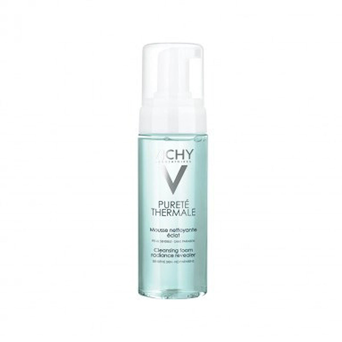 Vichy Purete Thermale Eau Moussant Hassas Ciltler için Yüz Temizleyici Köpük 150ml