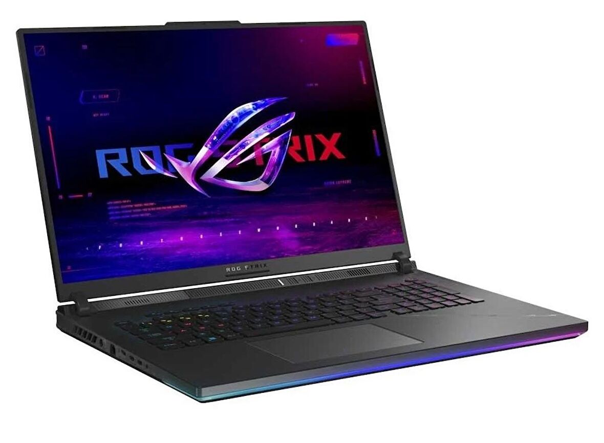 Asus ROG Strix SCAR 18 14. Nesil Intel i9-14900HX 32GB DDR5 RAM 1TB SSD 16GB RTX4090 175w 18 inç QHD+ 240Hz 3Ms Freedos Taşınabilir Bilgisayar G834JYR-N609801+WeblegelsinÇanta